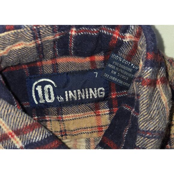 Vintage Boy's Size 7 Three Outfit Pant Jean Flannel Sweatshirt Rustler Healthtex - Picture 6 of 16